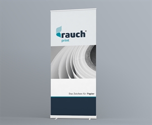 Rauch Roll-Up 200M "spate alb" DisplayPlus Universal spate alb - 270 g/m², 50" x 20 metri