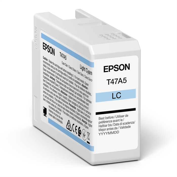 Epson Light Cyan 50 ml cartuș de cerneală T47A5 - Epson SureColor P900