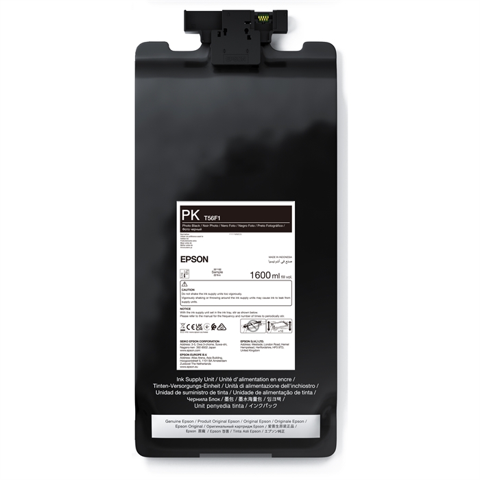 Epson Photo Black T56F1 - pungă de cerneală de 1600 ml