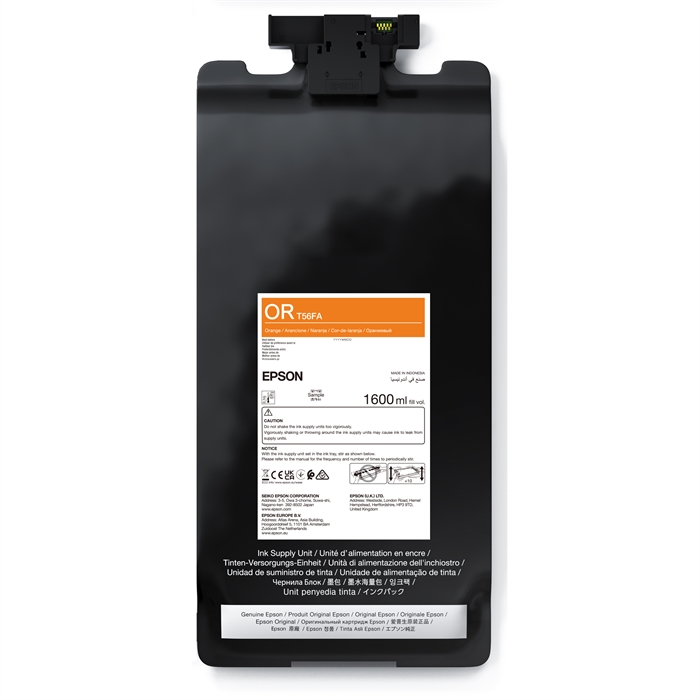 Epson Orange T56FA - 1600 ml pungă de cerneală