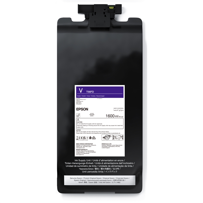 Epson Violet T56FD - 1600 ml pungă de cerneală