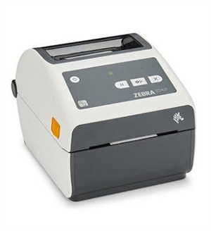 Zebra ZD421d Healthcare, 12 puncte/mm (300 dpi), RTC, USB, Gazdă USB, BT (BLE), Ethernet, alb