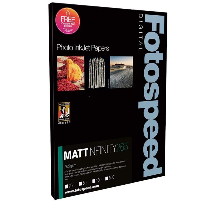 Fotospeed Matt Infinity 265 g/m² - A3, 25 Foi