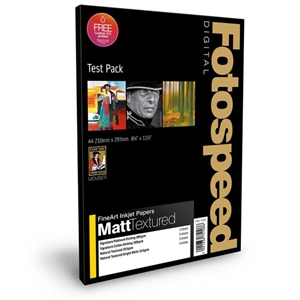 Fotospeed Fine Art Matt Textured - A4, 12 Foi