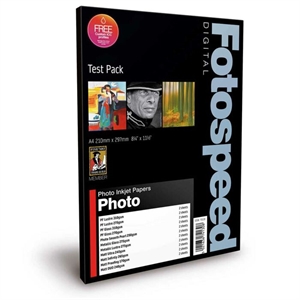 Fotospeed Photo A4 Test Pack, 16 Foi