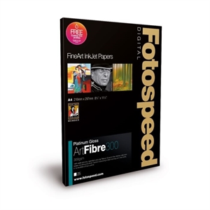 Fotospeed Platinum Gloss Art Fibre 300 g/m² - A2, 25 Foi