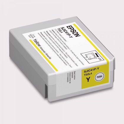 Cartuș de cerneală galben Epson pentru Epson C4000 - 50 ml (SJIC42P-Y)