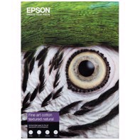 Epson Fine Art Cotton Textured Natural 300 g/m2 - A3+ 25 Foi