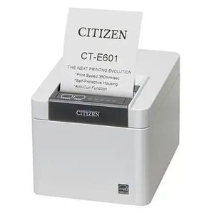 Citizen CT-E601, USB, 8 puncte/mm (203 dpi), tăietor, negru