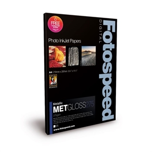 Fotospeed Metallic Gloss 275 g/m² - A2, 25 Foi