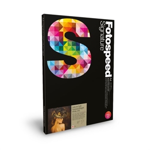 Fotospeed Natural Soft Textured Bright White 315 g/m² - A4, 25 Foi
