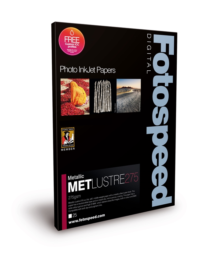 Fotospeed Metallic Lustre 275 g/m² - A4, 25 Foi