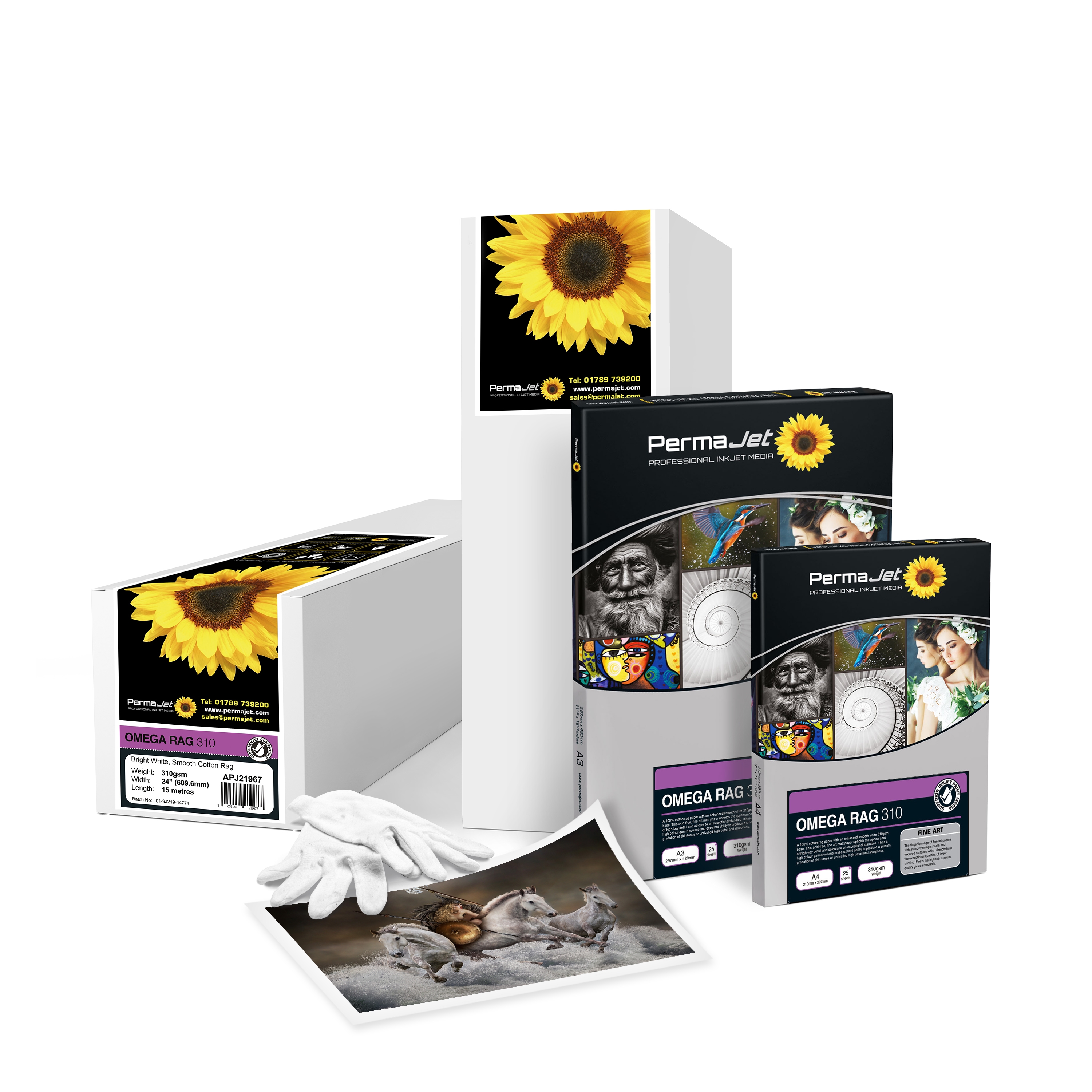 Permajet Omega Rag 310 g/m² 