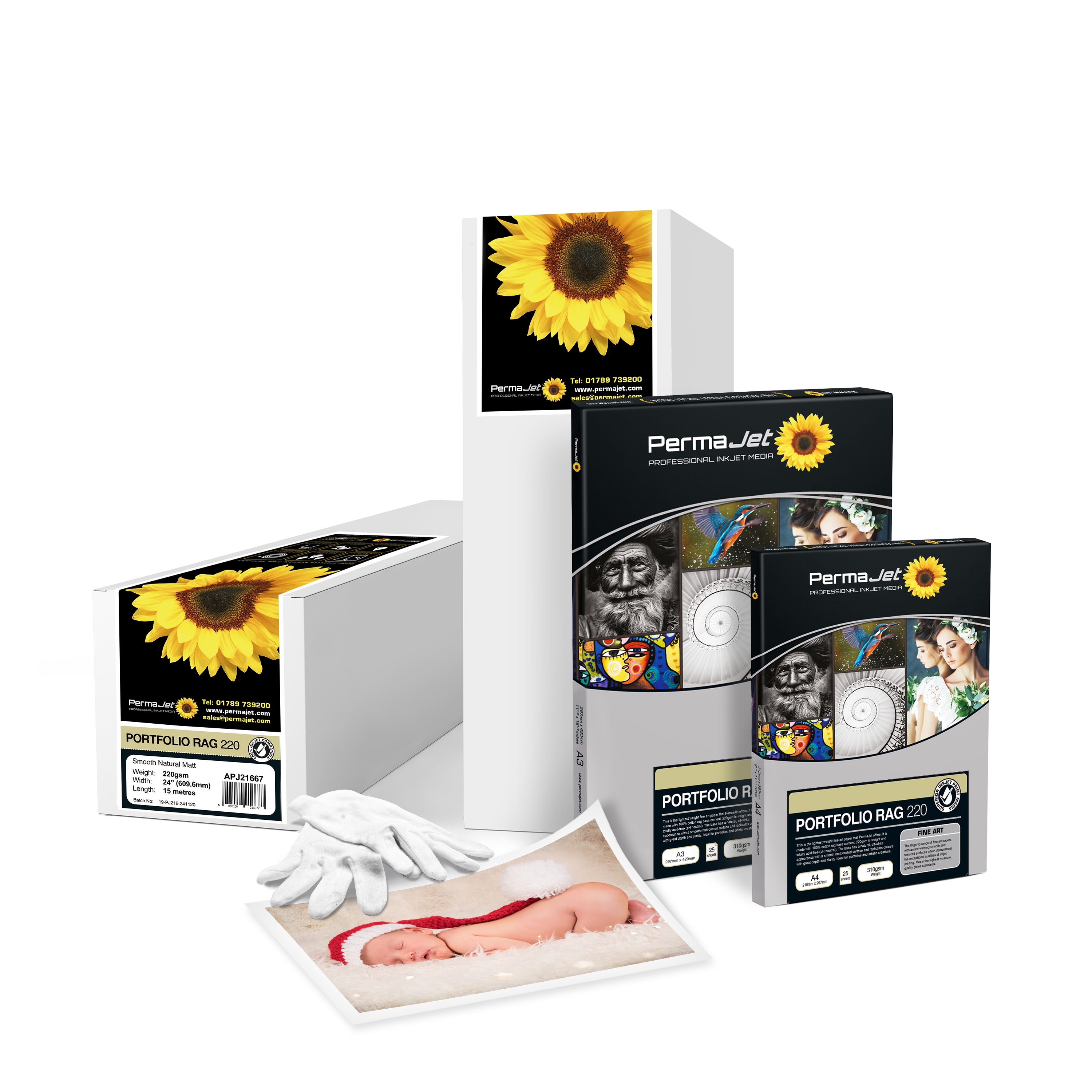 Permajet Portfolio Rag 220 g/m² 