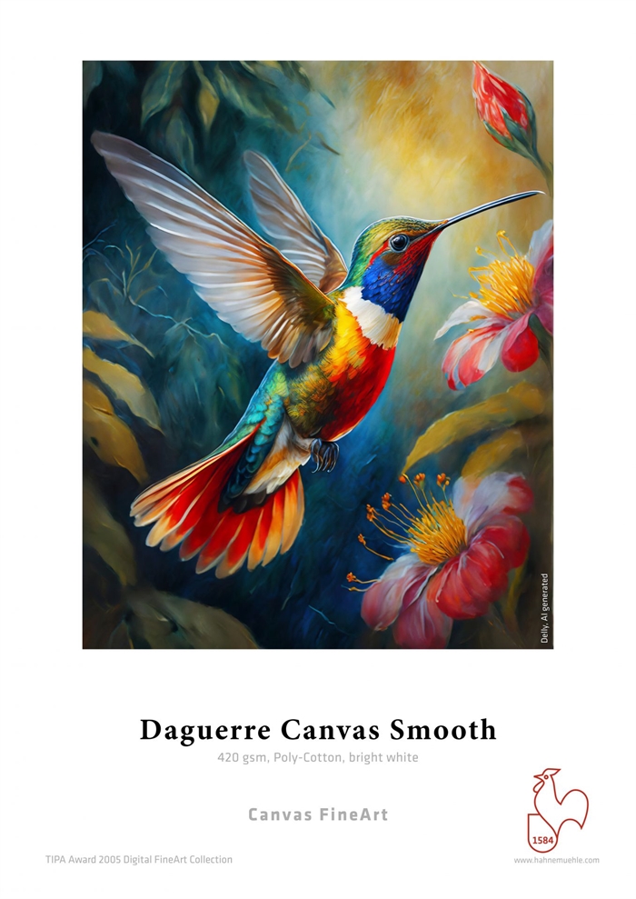 Pânză Hahnemühle Daguerre Canvas Smooth 420 g/m² - 60" x 12 metri