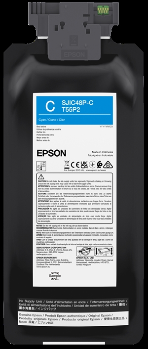 Cartuș de cerneală Epson Cyan pentru Epson ColorWorks C8000