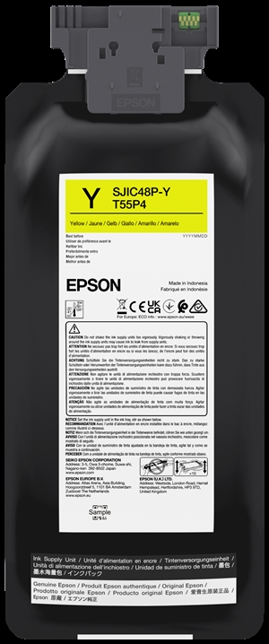 Cartuş de cerneală galben Epson pentru Epson ColorWorks C8000
