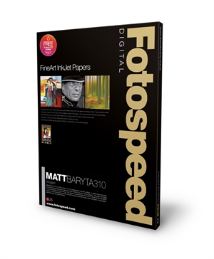 Fotospeed Matt Baryta 310 g/m² - A3+, 25 Foi